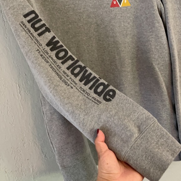 ⚡️HP⚡️HUF Prism Trail Crewneck Sweater - Picture 5 of 10